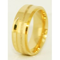 Aliança em ouro 18k Personalizada Trabalhada 